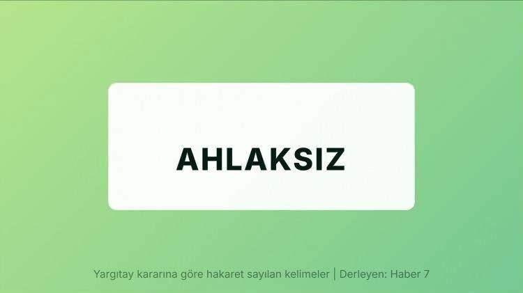 <p><span style="color:#B22222"><strong>AHLAKSIZ</strong></span></p>
