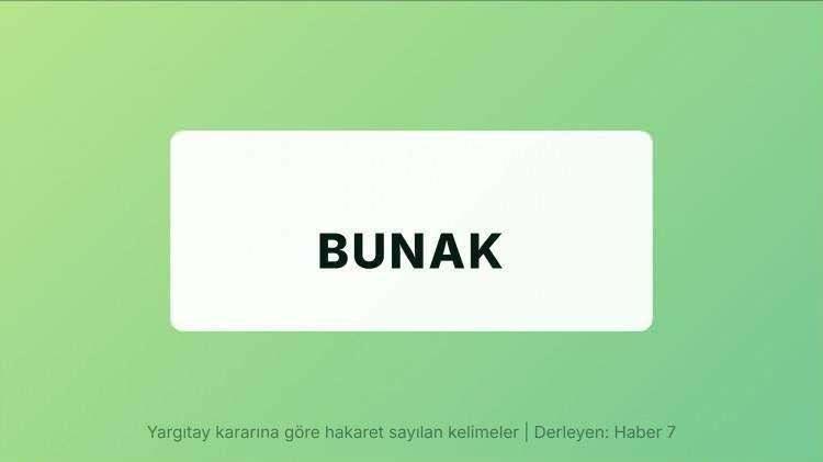 <p><span style="color:#B22222"><strong>BUNAK</strong></span></p>
