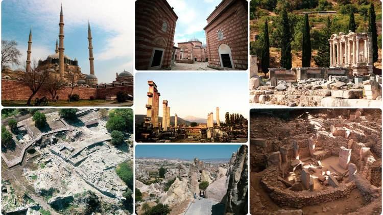 <p>T&uuml;rkiye&rsquo;nin d&ouml;rt bir yanına yayılan ve UNESCO D&uuml;nya Mirası Ge&ccedil;ici Listesi&rsquo;nde yer alan k&uuml;lt&uuml;rel ve doğal değer, keşfedilmeyi bekliyor.</p>

<p>&nbsp;</p>
