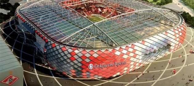 <p><strong>Otkritie Arena</strong><br />FC Spartak Moscow</p>