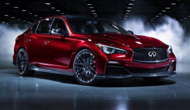 <p><strong>Infiniti Q50 Eau Rouge</strong></p>
<p>Detroit Otomobil Fuarında'da gördüğümüz Infiniti Q50 Eau Rouge, geliştirilmiş özellikleri ile Cenevre'de de karşımıza çıkacak.</p>