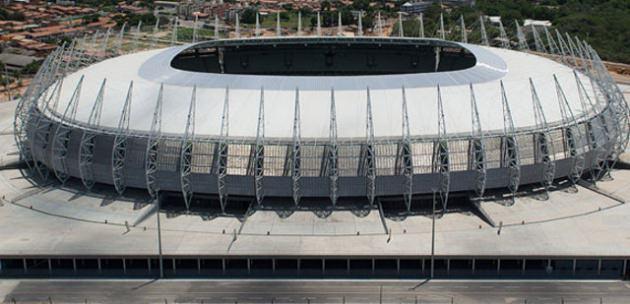 <p>Arena Castelão<br />Kapasite: 57,747<br />Oynanacak Maçlar:<br />Uruguay - Kosta Rika<br />Brezilya - Meksika<br />Almanya - Gana<br />Yunanistan - Fildişi<br />Son 16 / B1 - A1<br />Çeyrek Final</p>