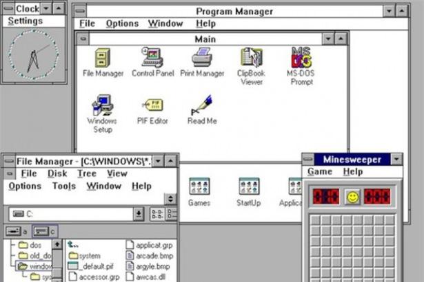 <p>Windows ekranı <br />
1994'te herkes Windows PC kullanıyordu. Windows ekranıysa böyleydi.</p>
