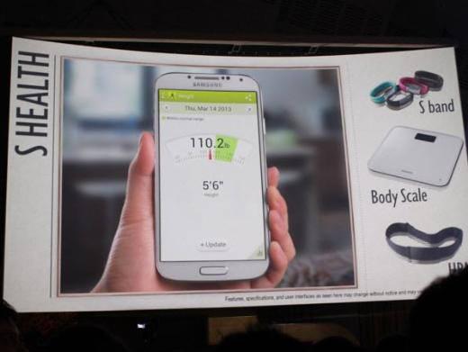  S Band ile Galaxy S4 arasındaki veri alışverişi ise Bluetooth teknolojisi aracılığıyla sağlanıyor. 