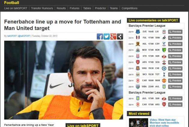 Mirko Vucinic (Juventus) Fenerbah&ccedil;e, Manchester United ve Tottenham