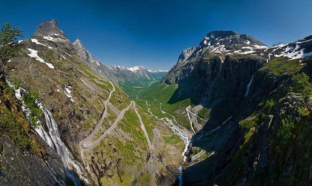 <p>Trollstigen, Rauma, Norveç</p>