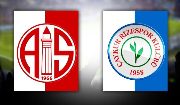 <p>24. hafta: Medical Park Antalyaspor-&Ccedil;aykur Rizespor</p>