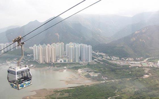 2. Kowloon b&ouml;lgesinden Hong Kong Adası