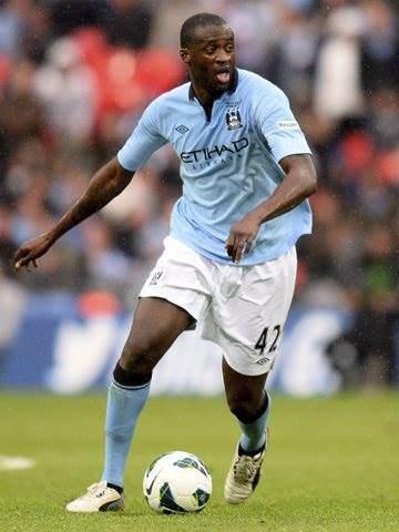 <p>19. Yaya Toure (Manchester City)</p>