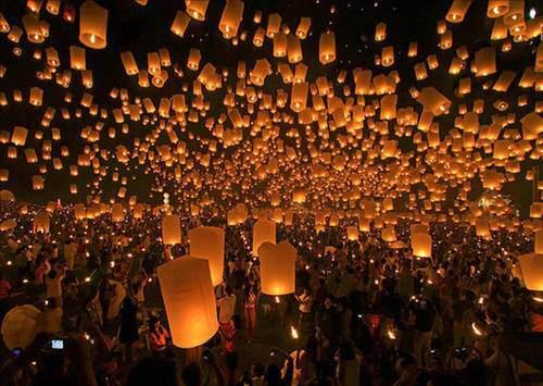 Sky Lantern Festivali, Tayvan
