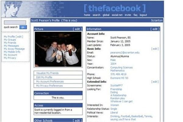 Facebook ilk kurulduğunda şu anda olan özelliklerinden yoksundu. Haber Kaynağı olmadan önce 2005 yılından sosyal paylaşım sitesi sadece bağımsız profillerden oluşuyordu. 