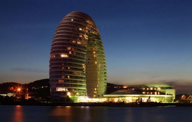 <p>Bunlardan biri de Huzhou kentindeki Sheraton Oteli.</p>