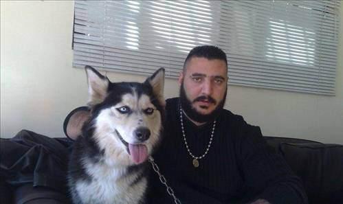 Şebbiha üyesi köpeğiyle.... 