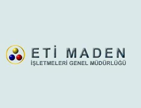 Eti Maden İşletmeleri Genel Müdürlüğü  Toplam çalışan sayısı: 3.827  Kamu