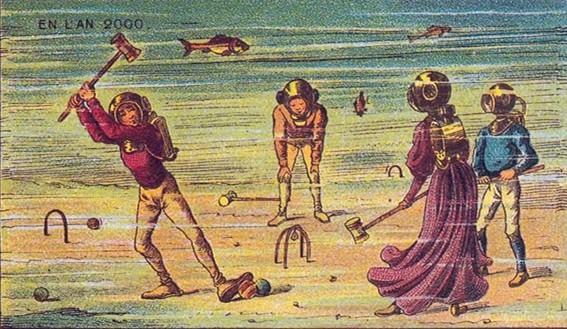 Su altında kriket sporu