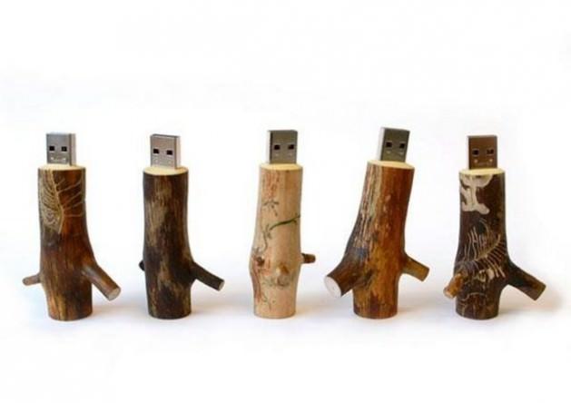 <p>Ahşap USB Bellek</p>