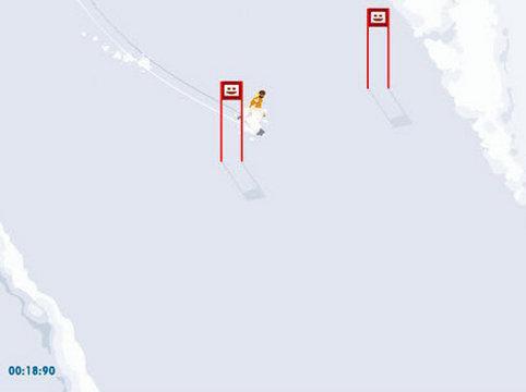 Dodger's Olympic Snowboarding  Kayak mevsimine henüz vakit var; ancak bu oyun sayesinde artık beklemenize gerek yok.