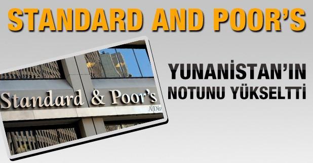 Mayıs ayı 2 Mayıs S&P, Yunanistan'ın uzun vadeli kredi notunu ''tercihli temerrüt''ten ''CCC''ye yükseltti, not görünümünü durağan olarak belirledi.