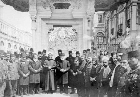 <p>Kağıthane Suları Çeşmesi'nin resm-i küşadı, açılışı, 1902, Tophane</p>