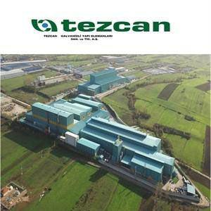 Tezcan Galvanizli Yapı Elemanları Sektör: Metal Ciro: 679.530.459 Çalışan sayısı: 274 İli: Kocaeli