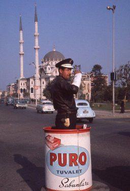 <p>Tophane‘de bir trafik polisi (1960‘lı yıllar)</p>