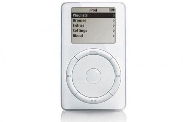 2001 - the first iPod 