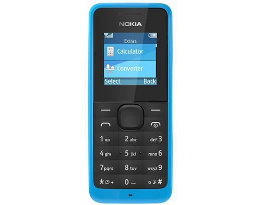 Nokia, Barselona'da düzenlenen Mobil Dünya Kongresi'nde biri 15 euro fiyat etiketinde olan 4 yeni telefonunu tanıttı. Başlangıç seviyesi kategorisinde yer alan Nokia 105, kullanıcıların temel ihtiyaçlarını karşılayan özellikler sunuyor. 1.5 inç'lik ekranıyla 12.5 saat kesintisiz telefon görüşmesi yapılabilmesine olanak veren Nokia 105, klasik tuş takımıyla geliyor. Cihazın bataryası standby konumunda 35 gün süresince dayanabiliyor. FM radyo, renkli ekran, alarm, takvim, hatırlatma gibi temel uygulamalar cihazda yer alıyor.