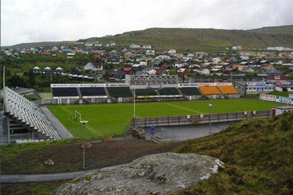 <p>Tcrvollur Stadi-Faroe Adalari</p>
