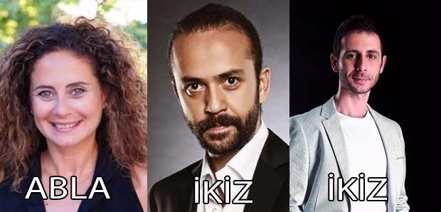 <p>Esra Akkaya - Sarp Akkaya - Kaya Akkaya</p>
