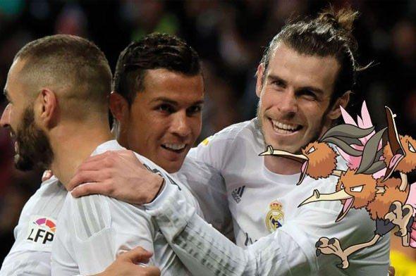 <p>Real Madrid's BBC - Dodrio</p>