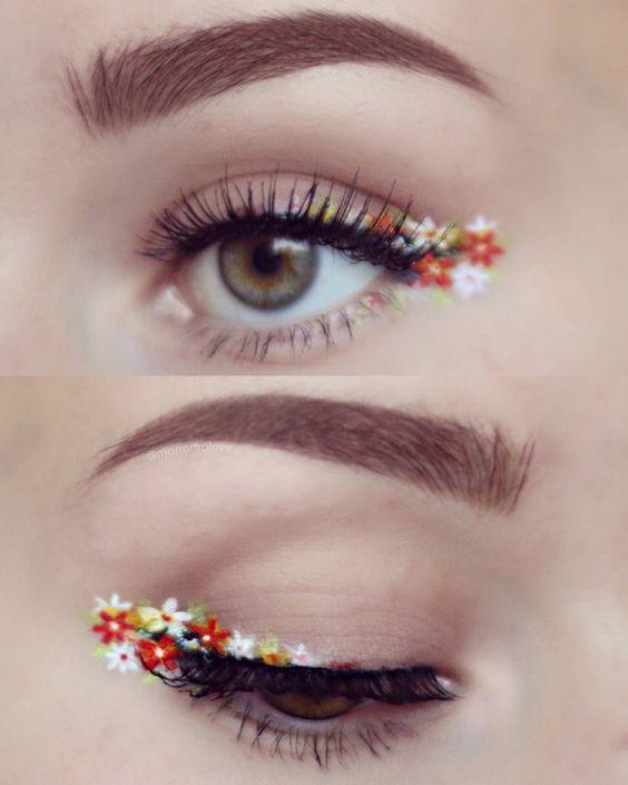 <p>Değişen makyaj modasına şimdide desenli eyelinerlar damgasını vuruyor.</p>
