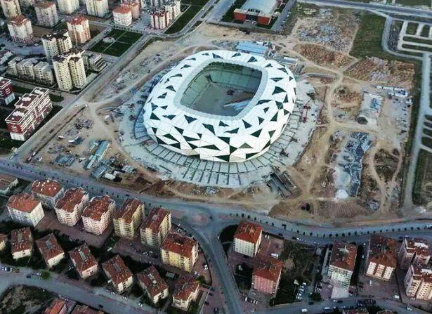 Konyaspor'un yeni stadı göz kamaştırıyor