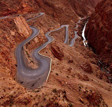 <p>Dadès Gorges, High Atlas, Fas</p>