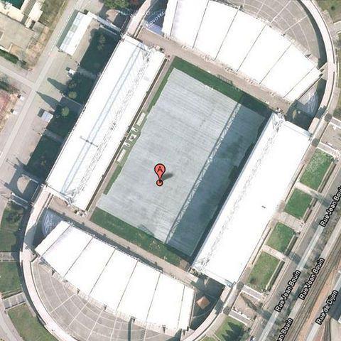 <p>Fransa-Lyon-Gerland Stadı</p>