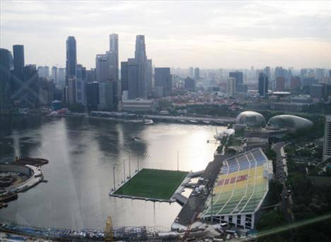 <p>Singapur; Marina Stadyumu</p>
