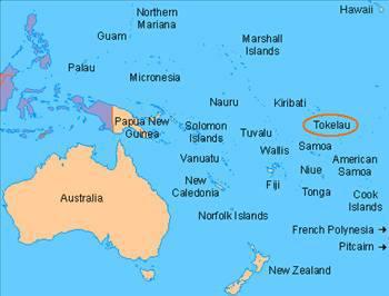 Tokelau  Tokelau, Büyük Okyanusda Yeni Zelanda'ya bağımlı bir ada ülkesidir.