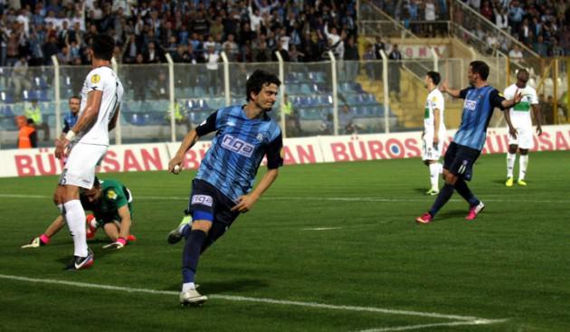 PTT 1. Lig'in 28. haftasının son maçında Adana Demirspor ile Bucaspor 5-5 berabere kaldı.