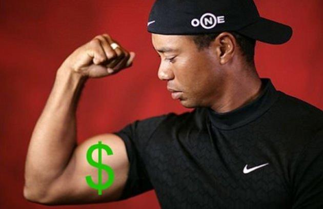<p>1 milyar dolar kazanan ilk sporcu Tiger Woods'dur.</p>