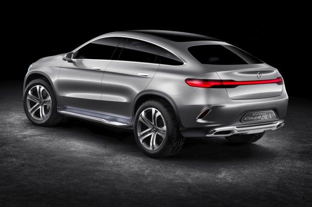 <p>333 bg güç ve 480 Nm tork üreten 3 litrelik çift turbolu V6 motordan güç alan Concept Coupe SUV Mercedes-Benz tarafından şimdilik sadece bir tasarım çalışması olarak gösteriliyor, ancak otomobilin üretim versiyonunun 2015'in sonlarına doğru ortaya çıkması bekleniyor.</p>