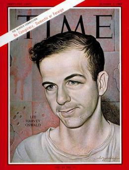 1964 – Lee Harvey Oswald and the Warren Commission Report  Read more: http://newsfeed.time.com/2013/02/27/time-turns-90-all-you-need-to-know-about-modern-history-in-90-cover-stories/#ixzz2MPzcvyEY