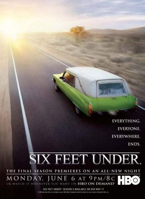 36- Six Feet Under: 2001-2005 yılları arasında oynamış televizyon dizisi.