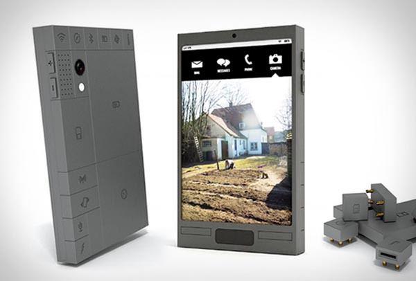 Cep telefonlarının dünya genelinde artan elektronik çöplüğünde en fazla yer tutan atıkları oluşturduğuna dikkat çeken proje, tek bir parçası bozulduğu için kullanıcıların telefonlarını çöpe atmasını önleyecek. 