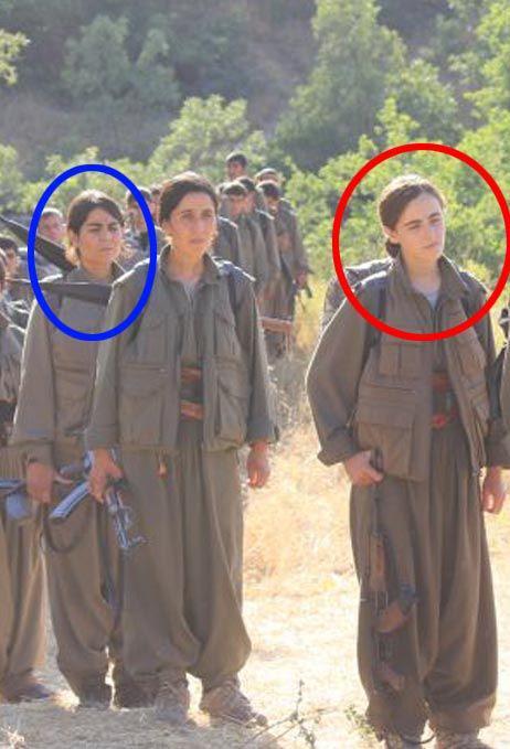 <p>KK'ya yakın internet sitelerinde fotoğrafları yayınlanan ve iki ayda Metina Kampı'na ulaştıkları belirtilen bu grup içinde 12 Mayıs günü Tunceli'de görüntülenen 2 kadın dikkati çekti.</p>