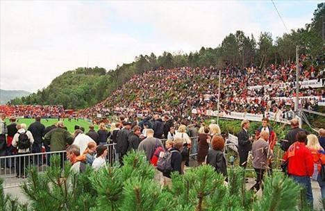 <p>Norveç FC Aalesund Stadyumu</p>