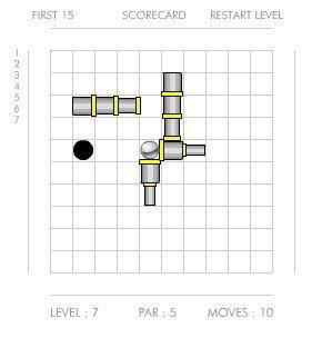 Telescope Game  Oyunda, boruları uzatıp kısaltarak topu deliğe sokmaya çalışıyorsunuz.
