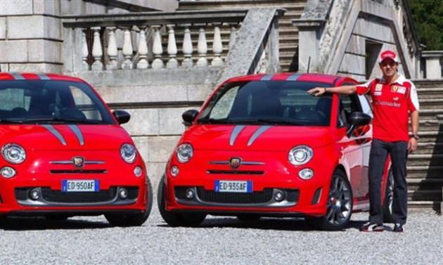 Ferrari pilotu Massa'ya, 2010 Monza Gran Prixi'nden sonra Abarth 695 Tributo Ferrari verilmişti.