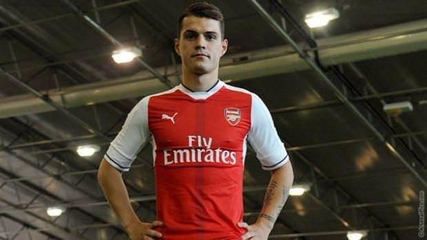 <p><strong>Granit Xhaka</strong><br />
B. Mönchengladbach > Arsenal</p>
