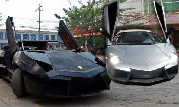 <p>Çin'in doğusundaki Jiangsu bölgesinde yaşayan oto tamircisi ve çiftçi Wang Jian (28) , 840 bin sterlin değerindeki Lamborghini Reventon model süper arabanın benzerini metalden 6 bin sterline yaptı.</p>

<p> </p>
