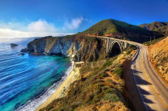 <p>Otoban 1, Big Sur, Kaliforniya</p>