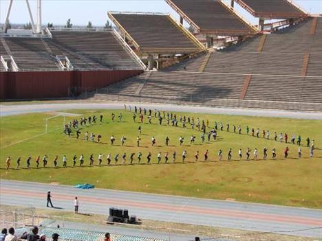<p>Güney Afrika; Mmabatho Stadyumu</p>